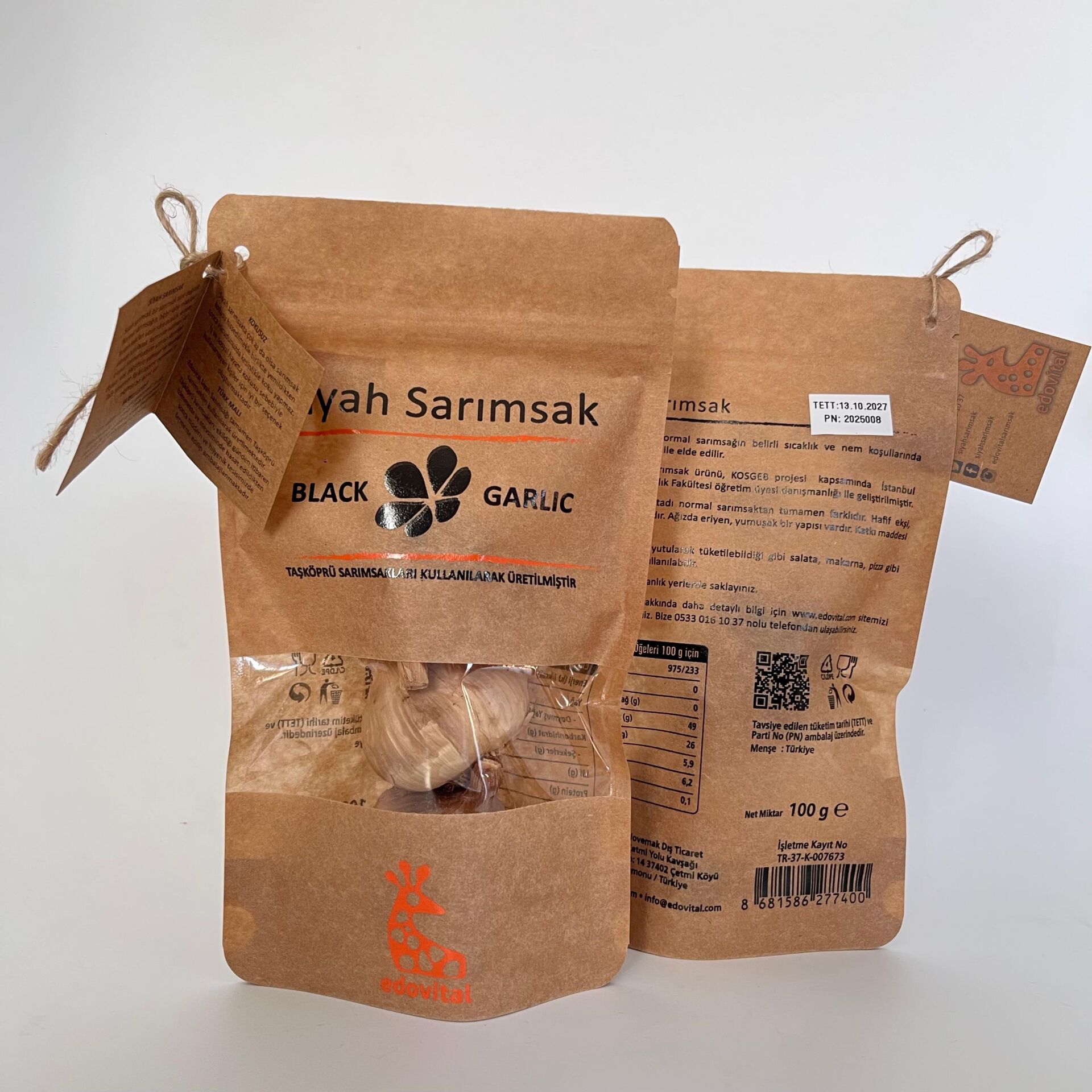 Siyah Sarımsak Baş 100g