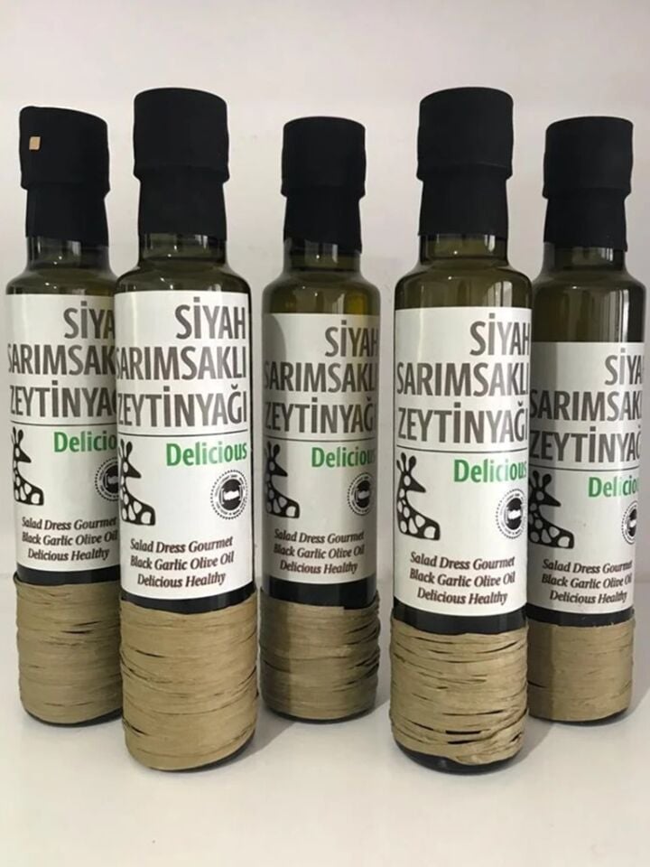 Gurme Siyah Sarımsaklı Zeytinyağı 250ml