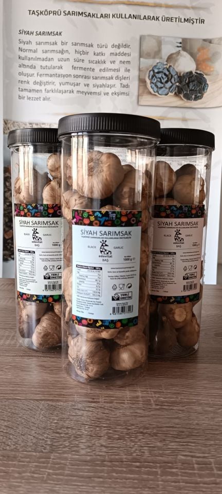 Siyah Sarımsak Baş Taşköprü 1 kg x 3 adet