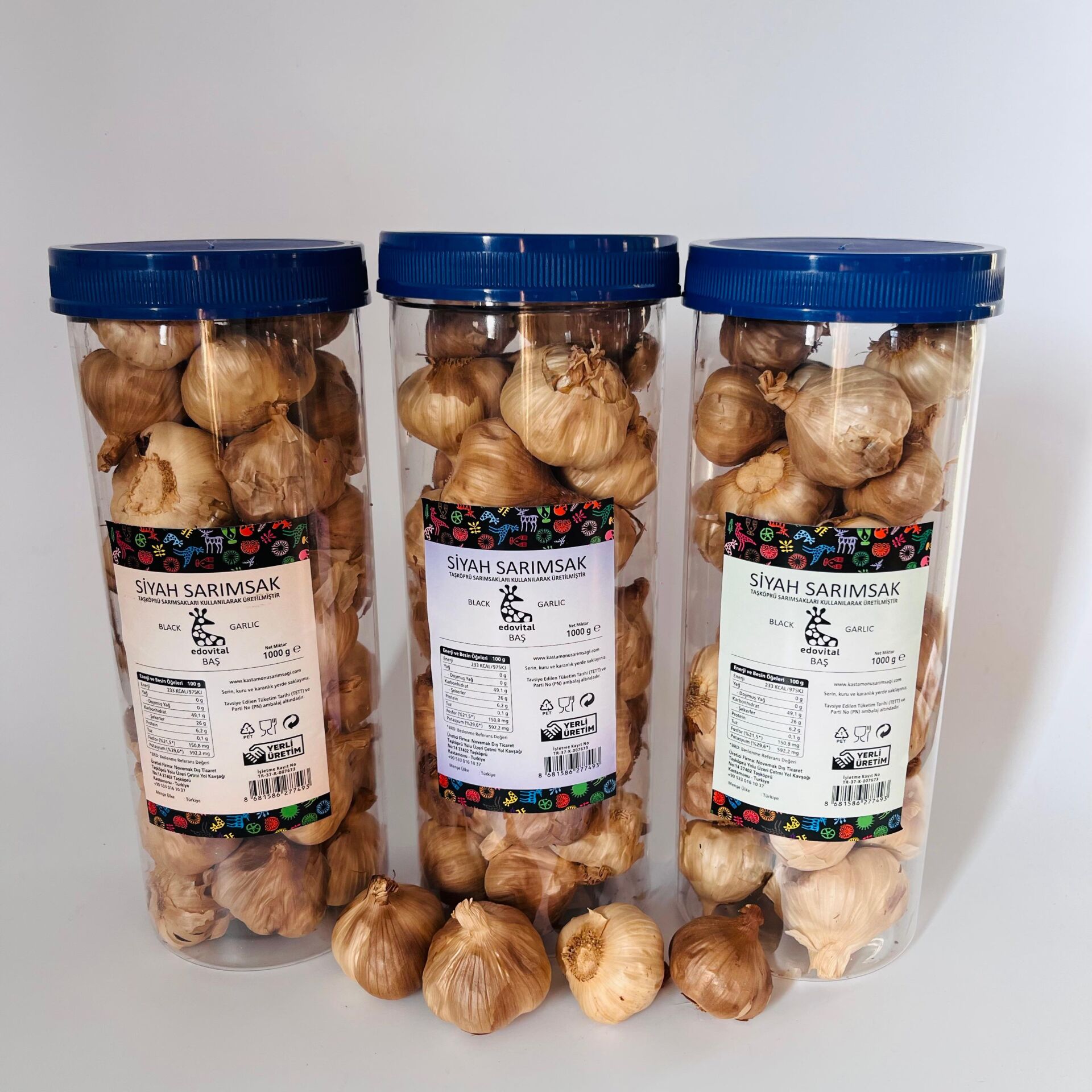 Siyah Sarımsak Baş Taşköprü 1 kg x 3 adet