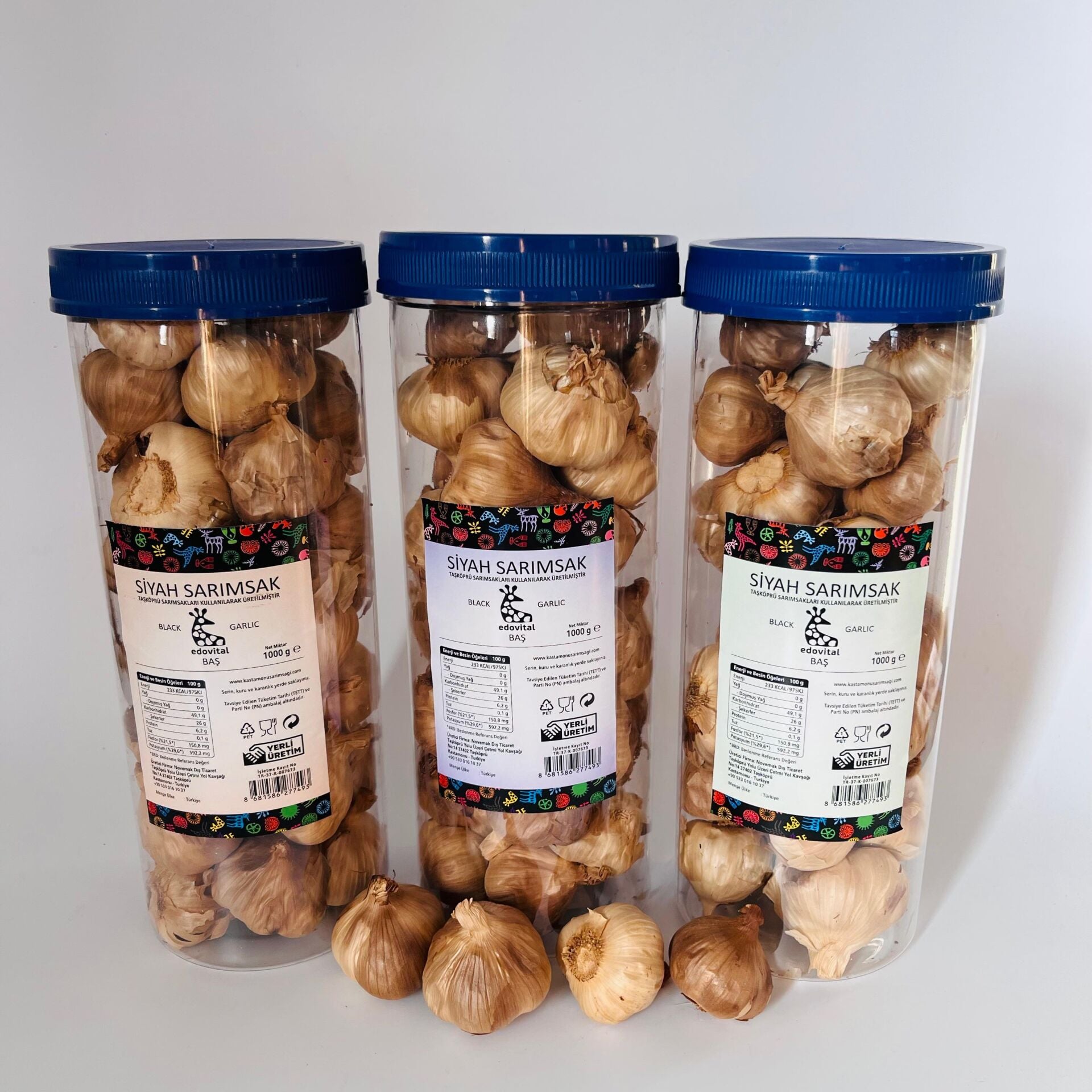 Siyah Sarımsak Baş Taşköprü 1 kg x 3 adet