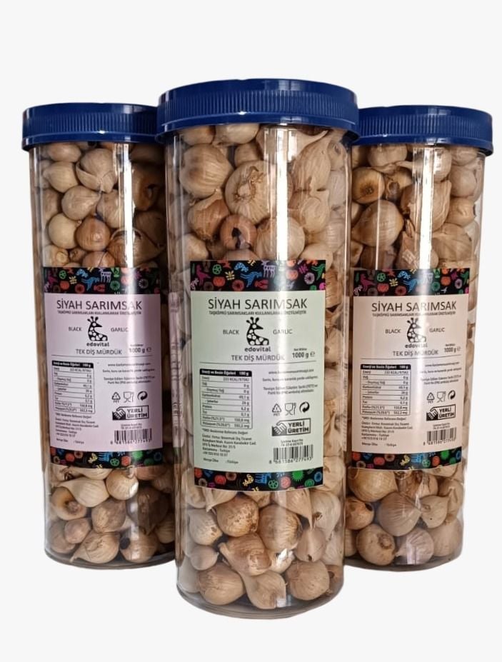 Siyah Sarımsak Tek Diş Mürdük 1 kg x 3 adet