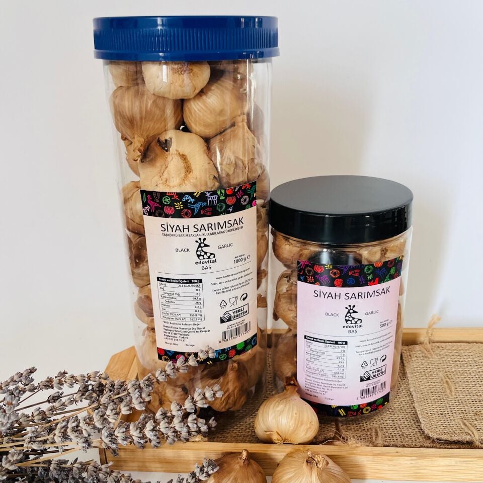 Siyah Sarımsak Baş Taşköprü 1,5 kg