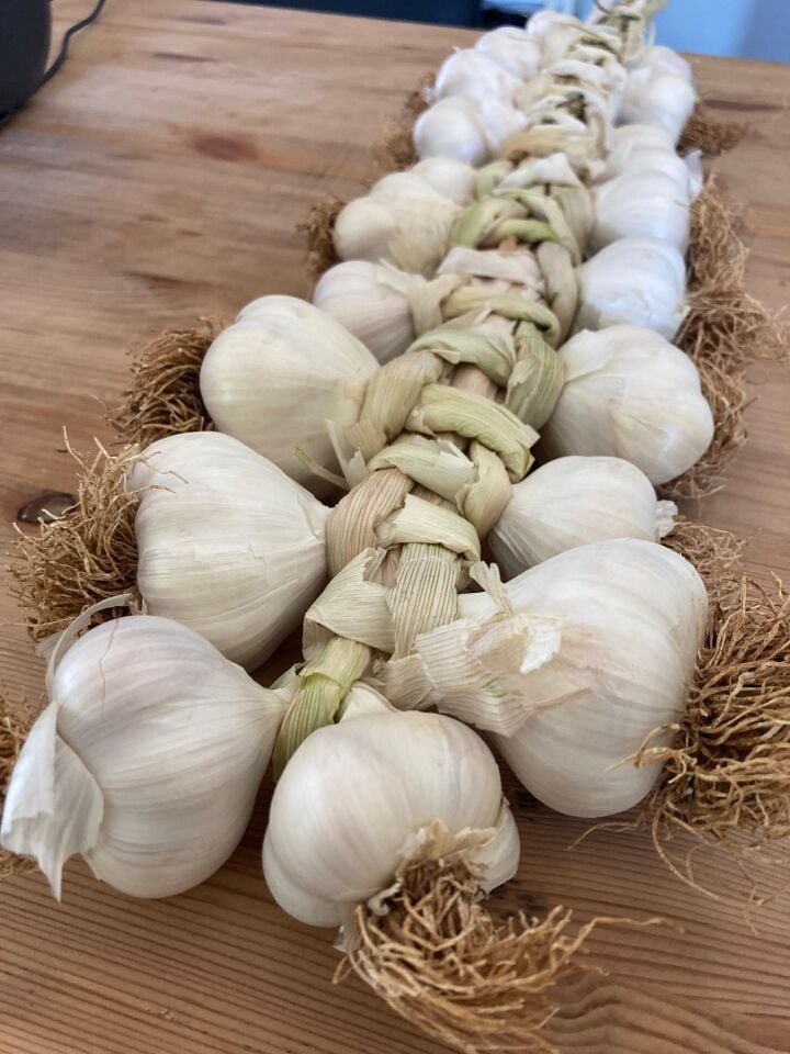 Taşköprü Sarımsağı Örgülü 1 kg