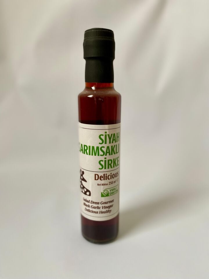 DOĞAL SİYAH SARIMSAKLI SİRKE 250 ML
