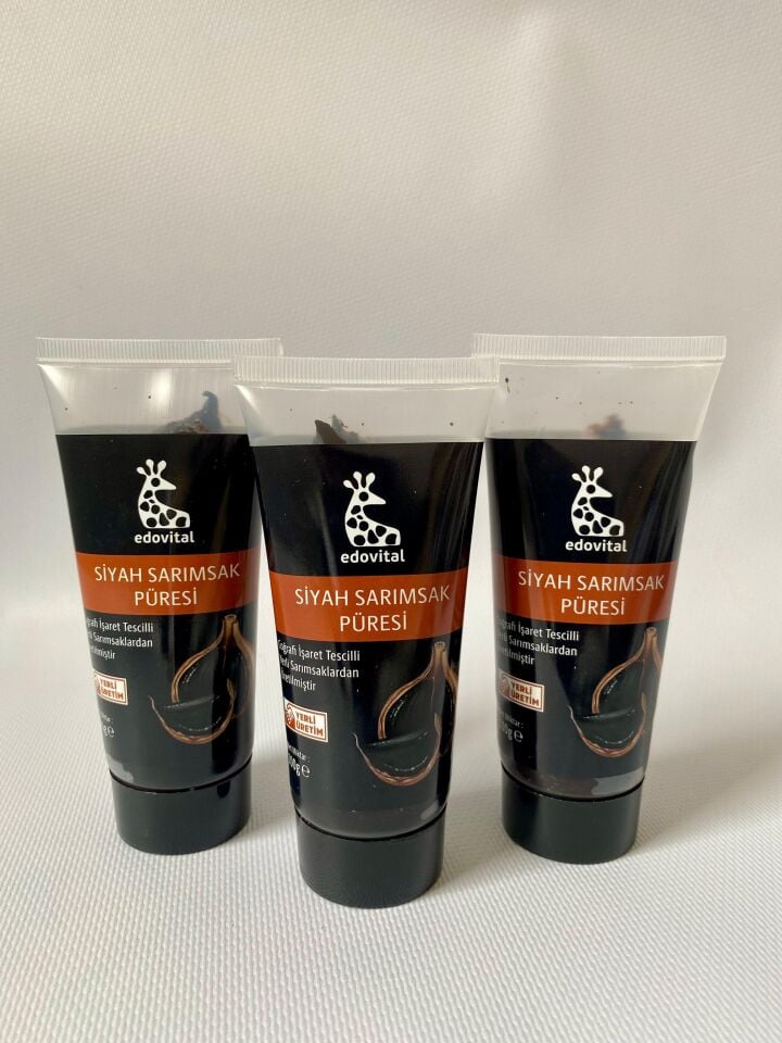 Siyah Sarımsak Püresi 300g ( 3 Ad 100 gr )