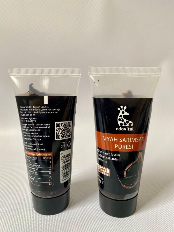 Siyah Sarımsak Püresi 300g ( 3 Ad 100 gr )