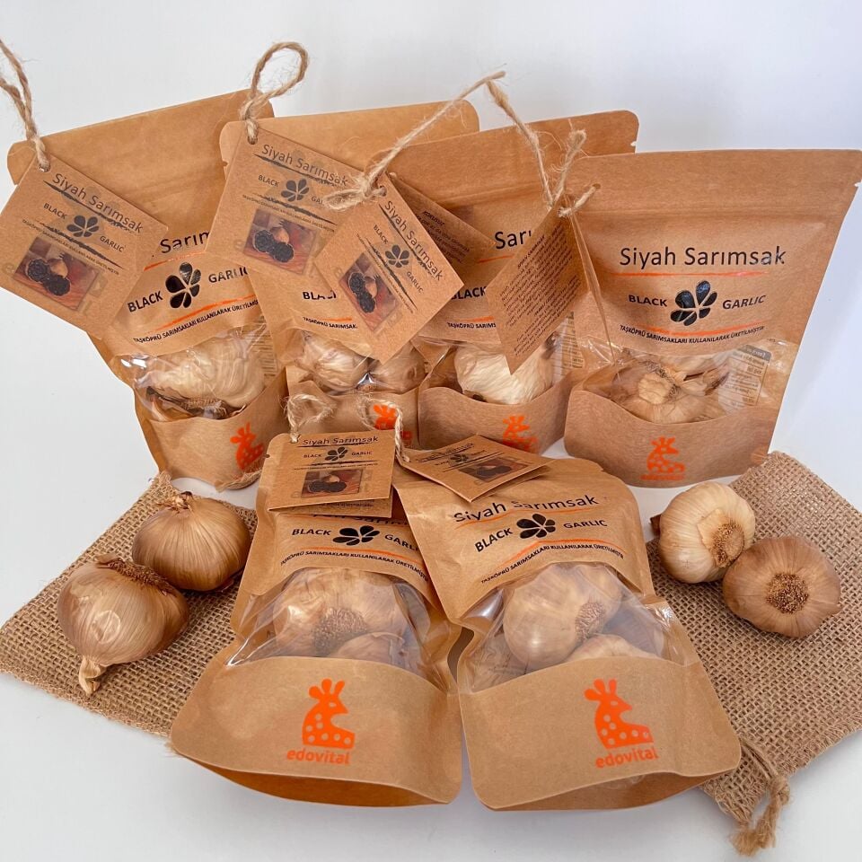 Siyah Sarımsak 65 g Baş (Kraft Paket 6'lı)