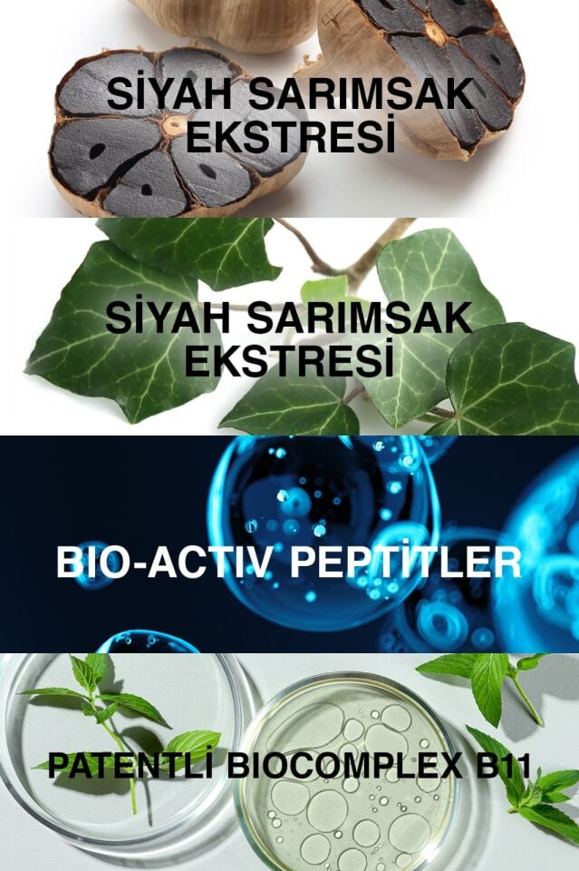 Bioxcin Siyah Sarımsaklı Şampuan 3'lü (3x300ml) – (Saç Dökülmesine Karşı Etkili Bakım)