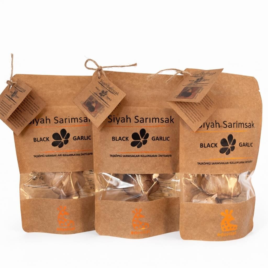 Siyah Sarımsak Baş 300 gr (3 Ad 100 gr)