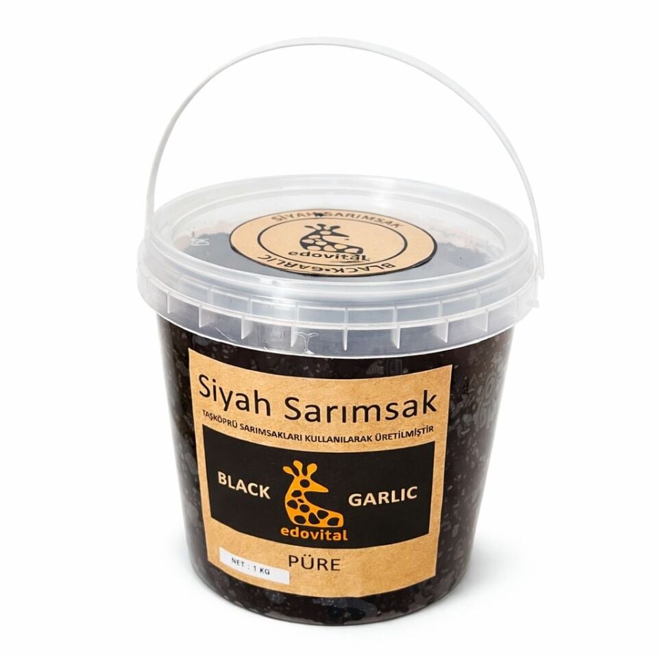 Siyah Sarımsak Püresi – Fermente Taşköprü 1 KG